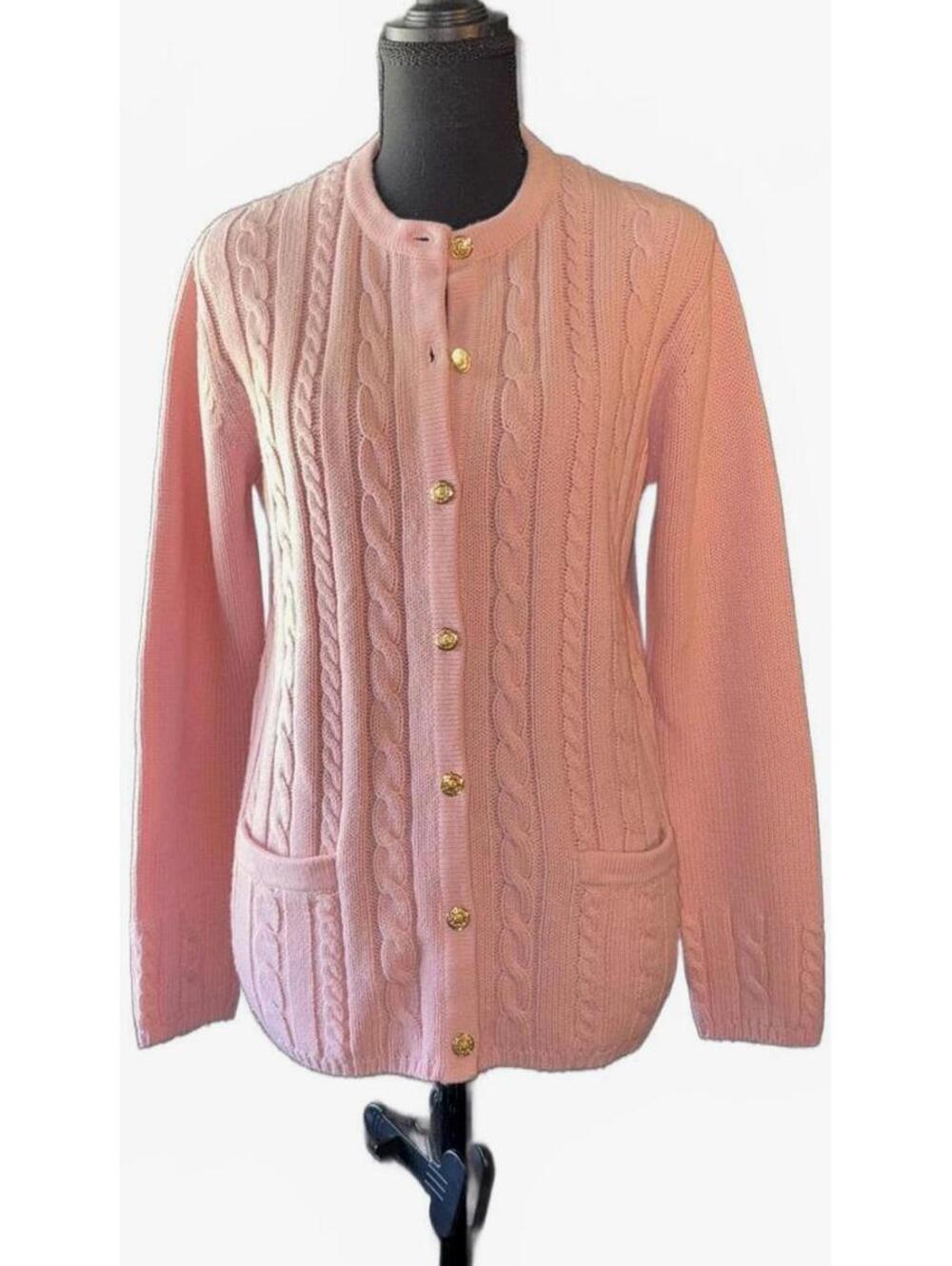 1990's -Classic Element- Cardigan Sweater, Size S